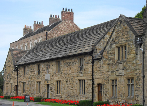 General view of Bishop Cosin's Almshouses, their prominent location on Palace Green a reflection of the Bishop's civic duties, which he obviously took seriously. 